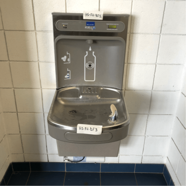 water bottle fill station