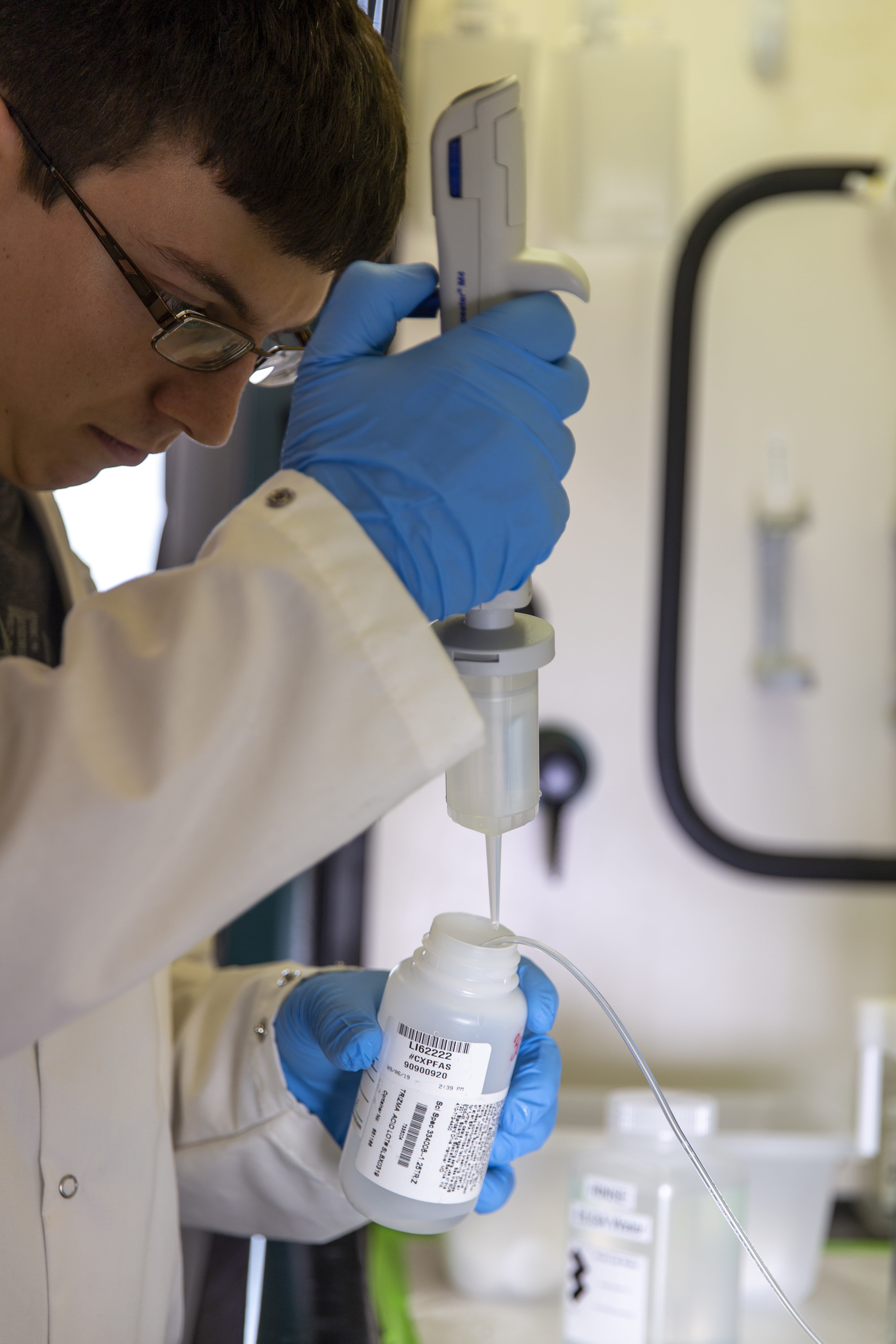 Water testing lab PFAS