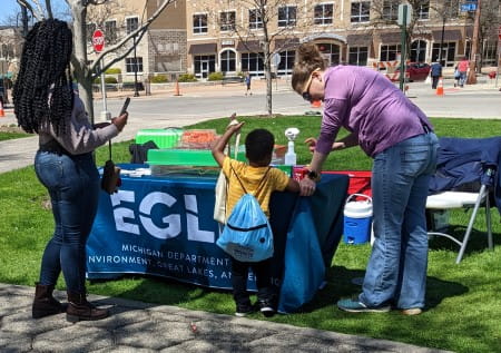 3-D models, water testing backpacks and more! 1,400 Michigan students interacted with EGLE’s Lending Station in its first year