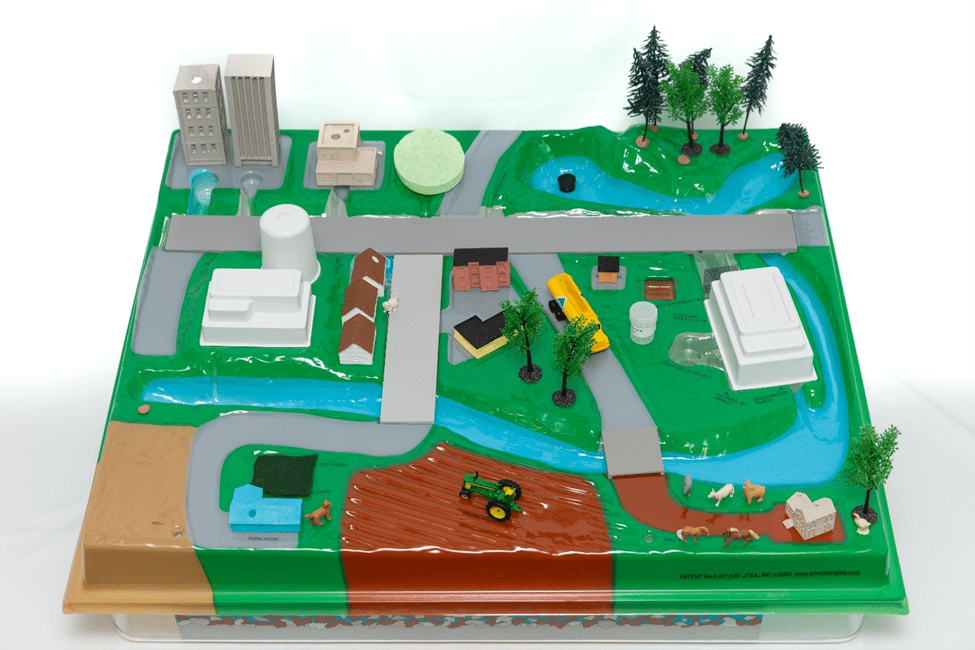 Drinking Water and Waste Water Lending Station Model