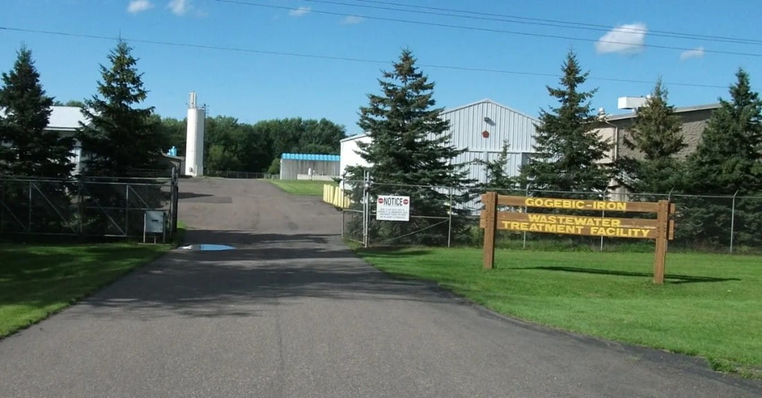 Gogebic-Iron Wastewater Authority treatment facility.
