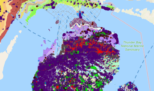 Map of Michigan