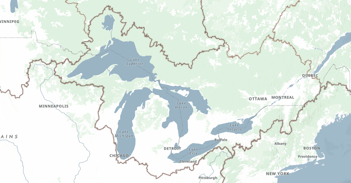 Great Lakes St Lawrence Basin