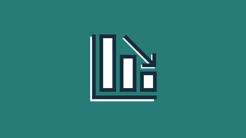 Decreasing graph