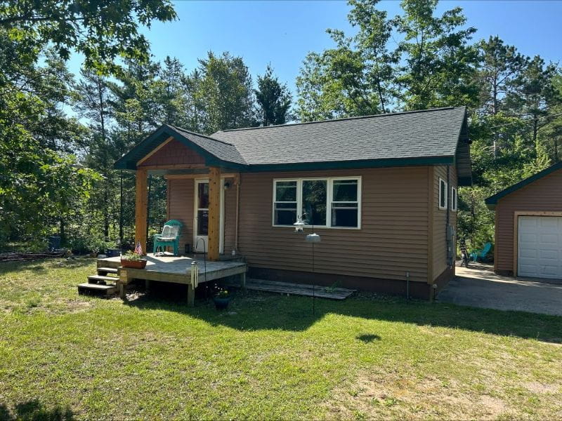 Home of Emily Molnar in Au Train, Michigan. 