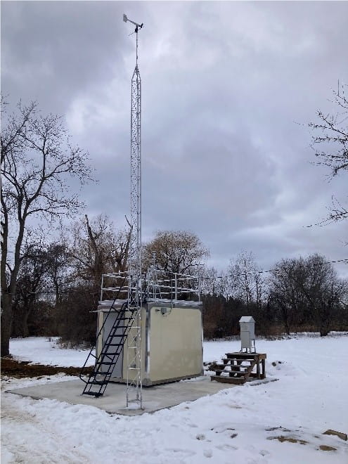 New Flint Air Monitoring Station.