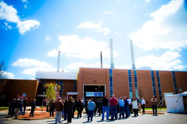 Grand Opening celebration of the cogeneration system at the state’s Secondary Complex. 