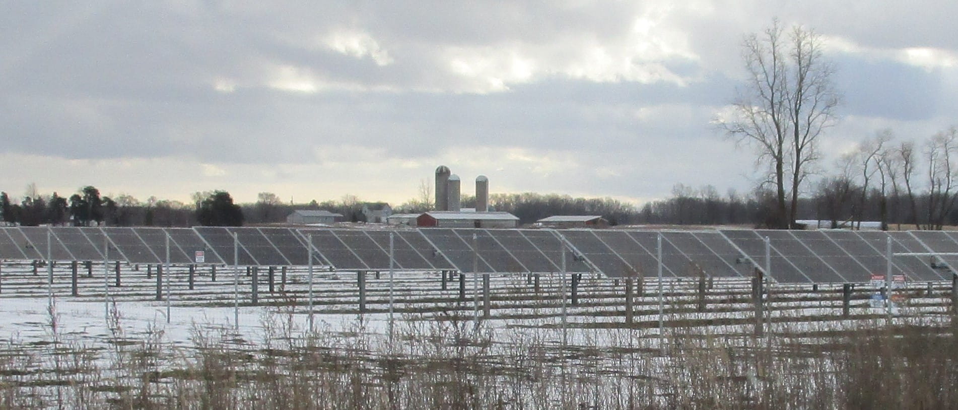 Approving the Fish Creek Solar project qualified Evergreen Township for $330,000 through the Renewables Ready Communities Awards. Photo courtesy of Evergreen Township.