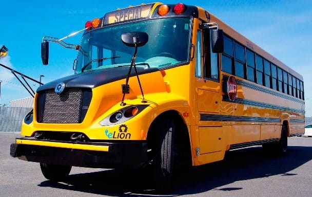 Lion electric school bus