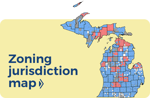 Zoning jurisdiction button