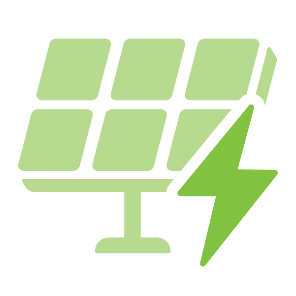 Solar for savings icon