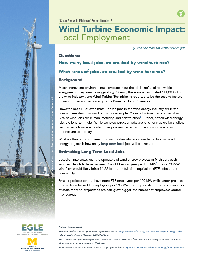 Image fact sheet 2 Employment