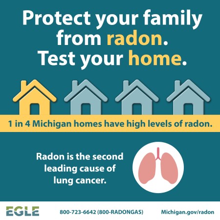 Protect your family from radon. Test your home.