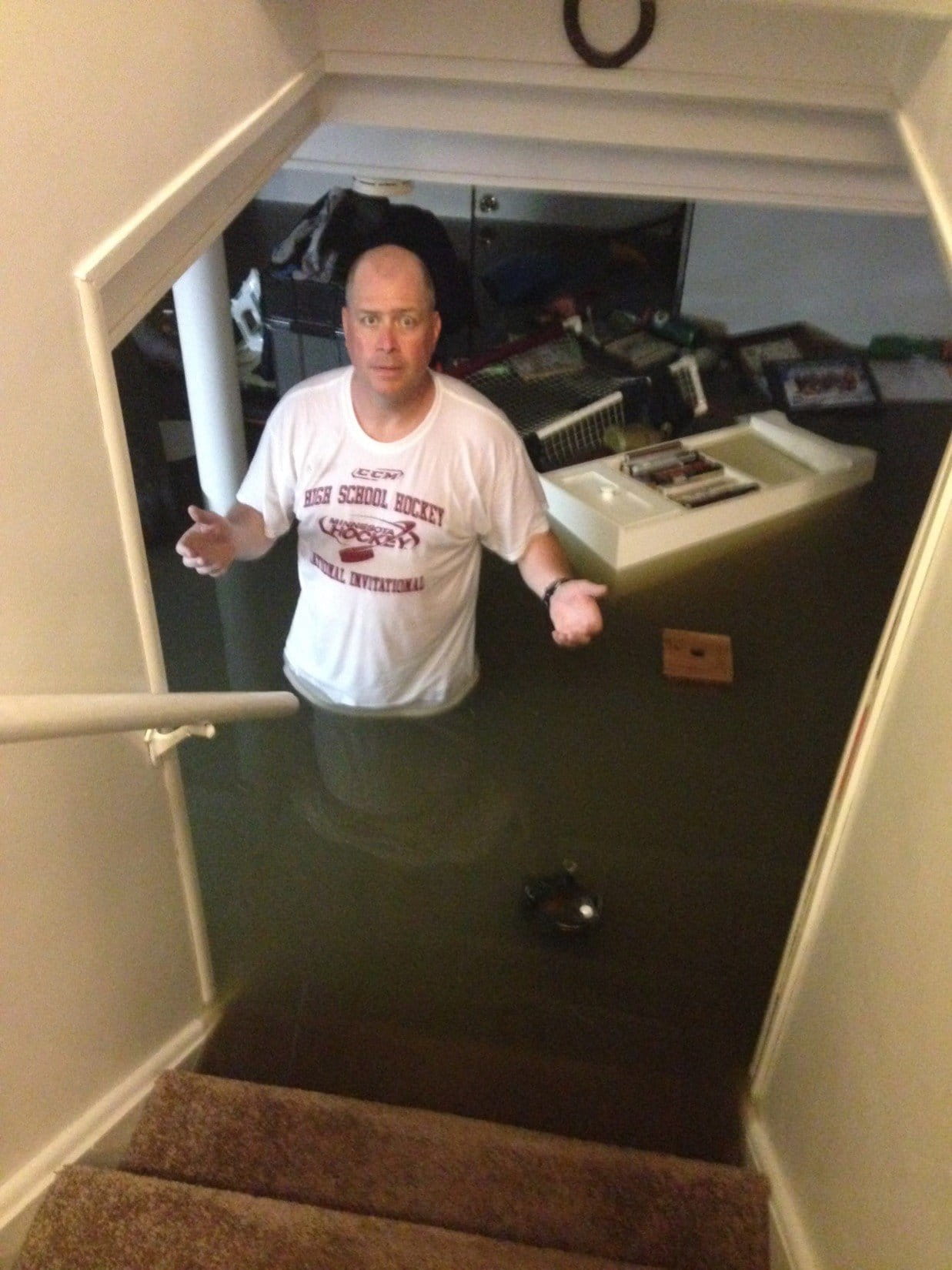 Home flooded during 2014 storm
