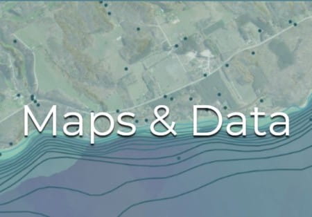 Maps & Data webpage banner