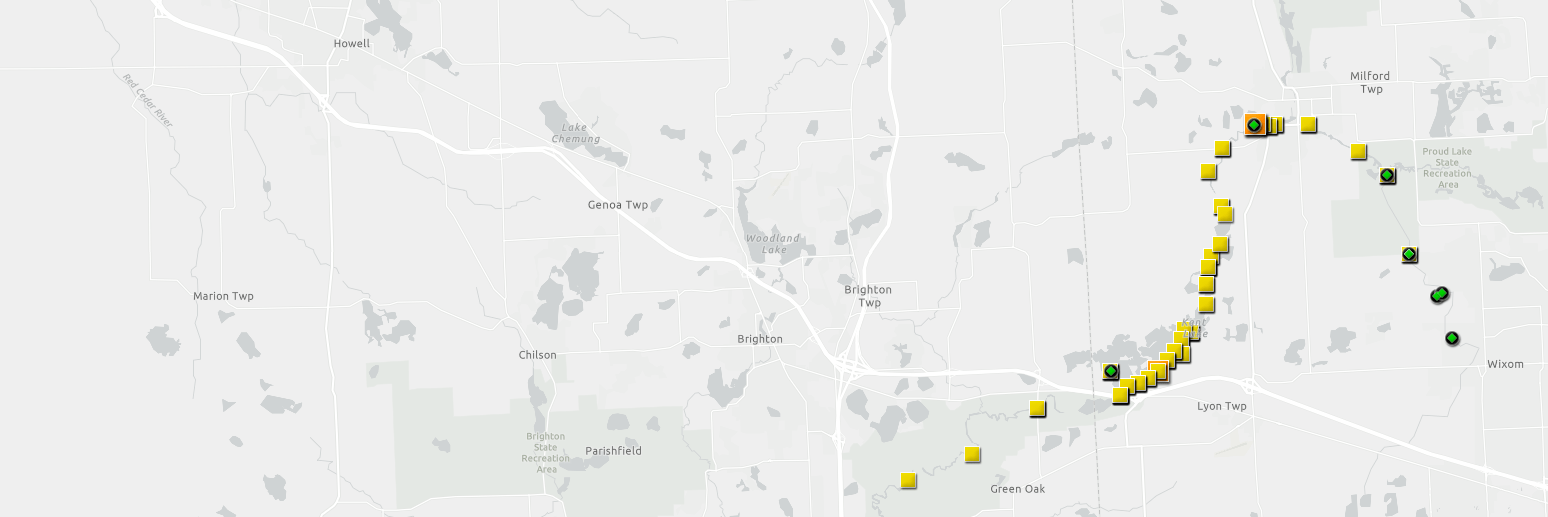 A screenshot from the Tribar Hexchrome release map