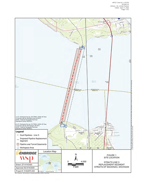 Line 5: Vicinity map