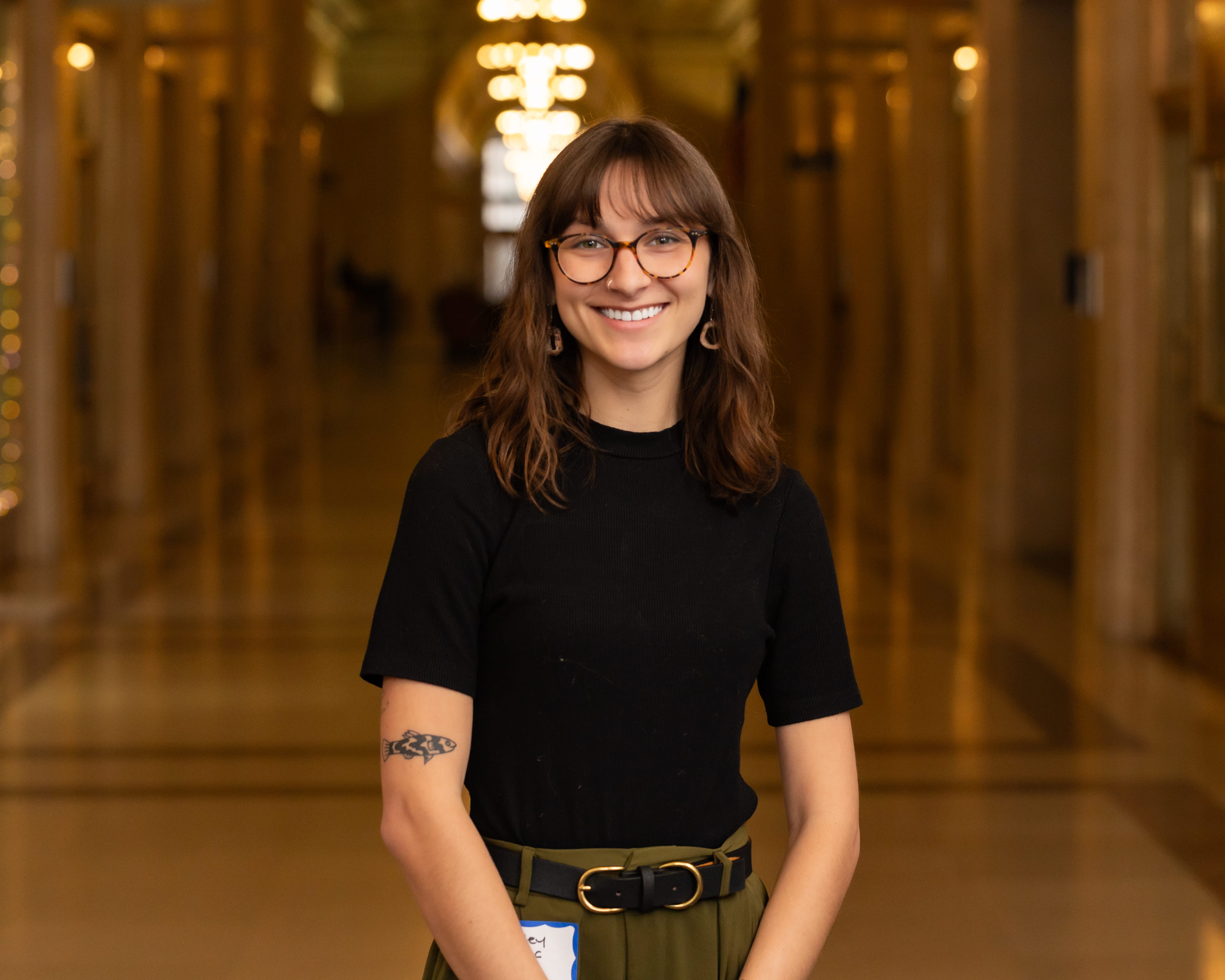 Marley Wolff of MI Healthy Climate Corps is a climate research and engagement specialist for the Michigan Department of Natural Resources’ Office of Public Lands.