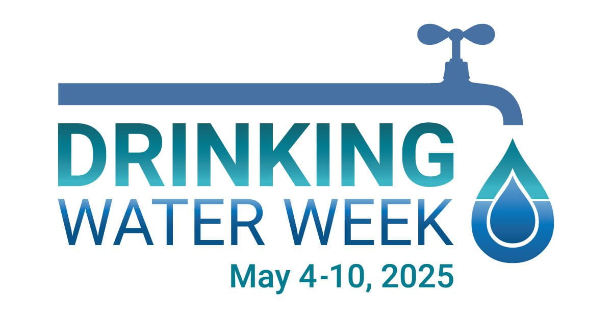 Drinking Water Week 2025 Logo 