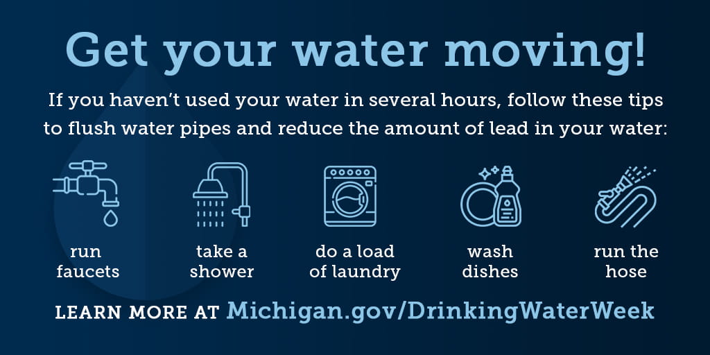 Get your water moving! Flush your pipes very few hours
