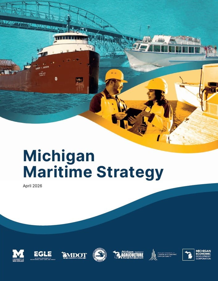 Michigan Maritime Strategy Draft Cover