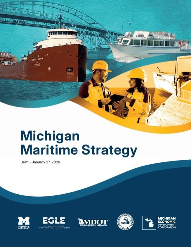 Michigan Maritime Strategy charts a course to leadership, innovation, success, and sustainability
