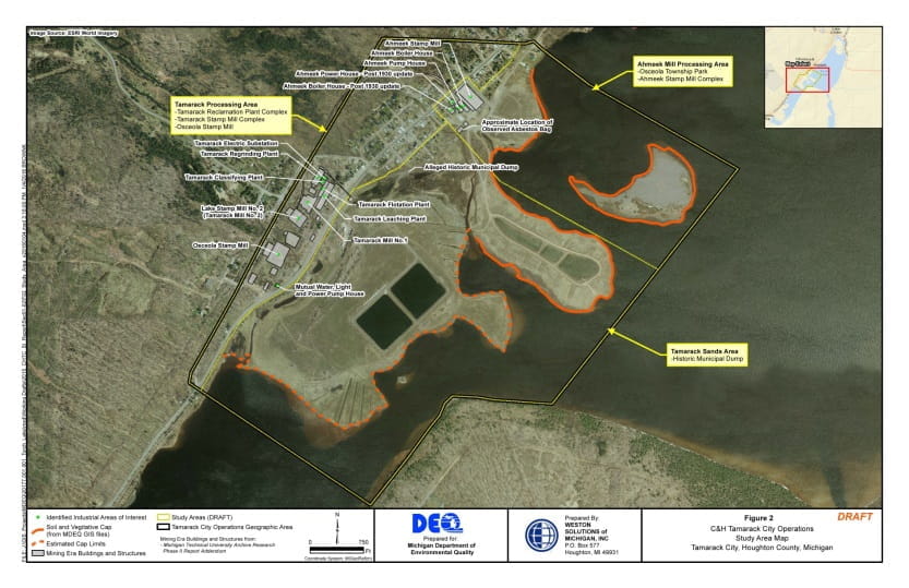 Calumet and Hecla Tamarack City Operations