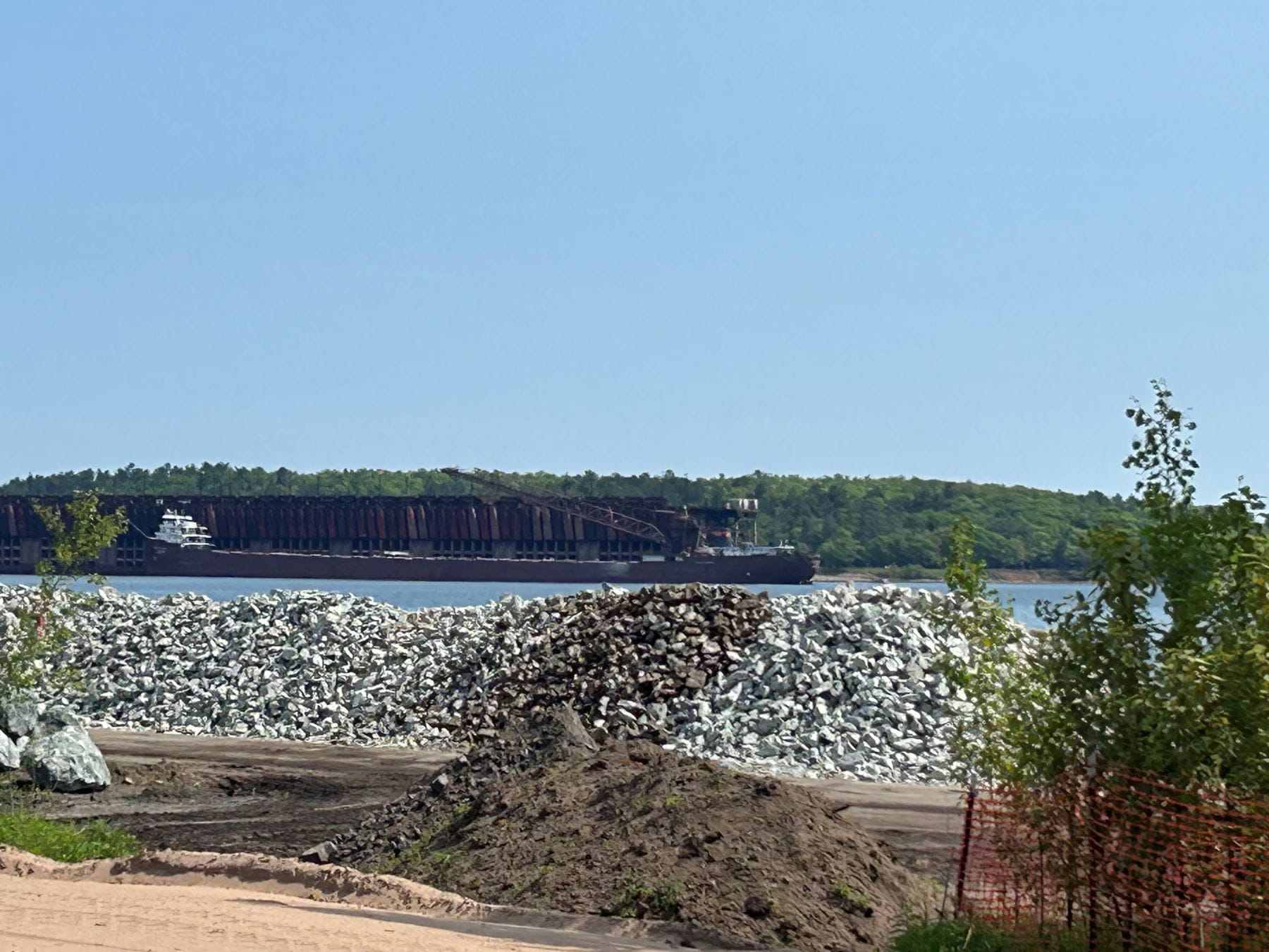 The former Cliffs-Dow site is being restored
