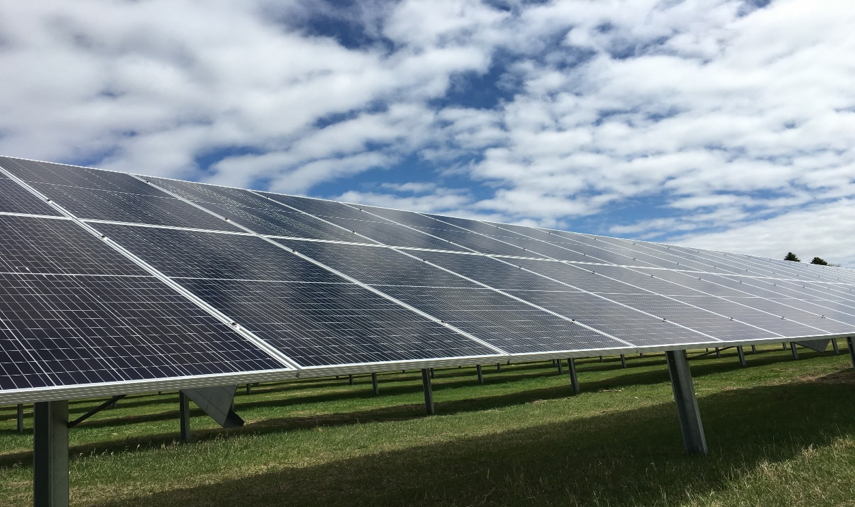Solar Panels following the sun