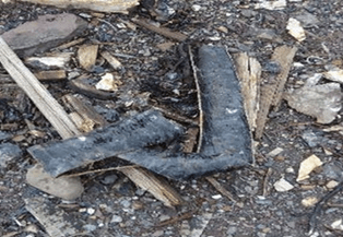 Asbestos containing material