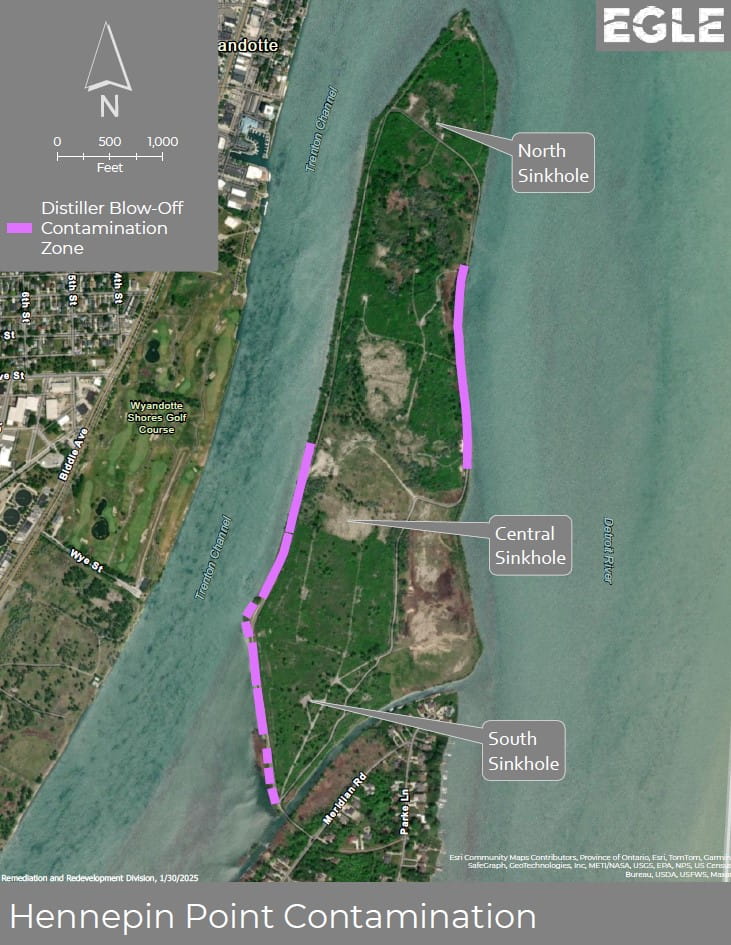 Hennepin Point Contamination Map Preview