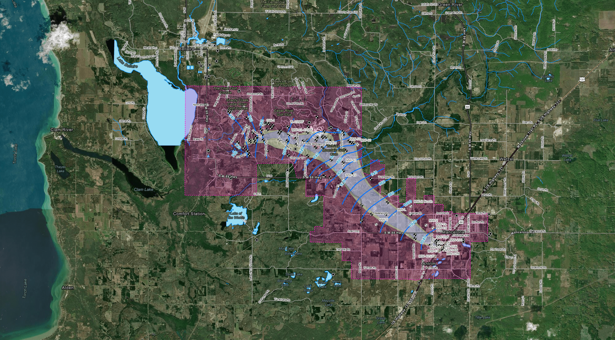 Wickes TCE Plume Map
