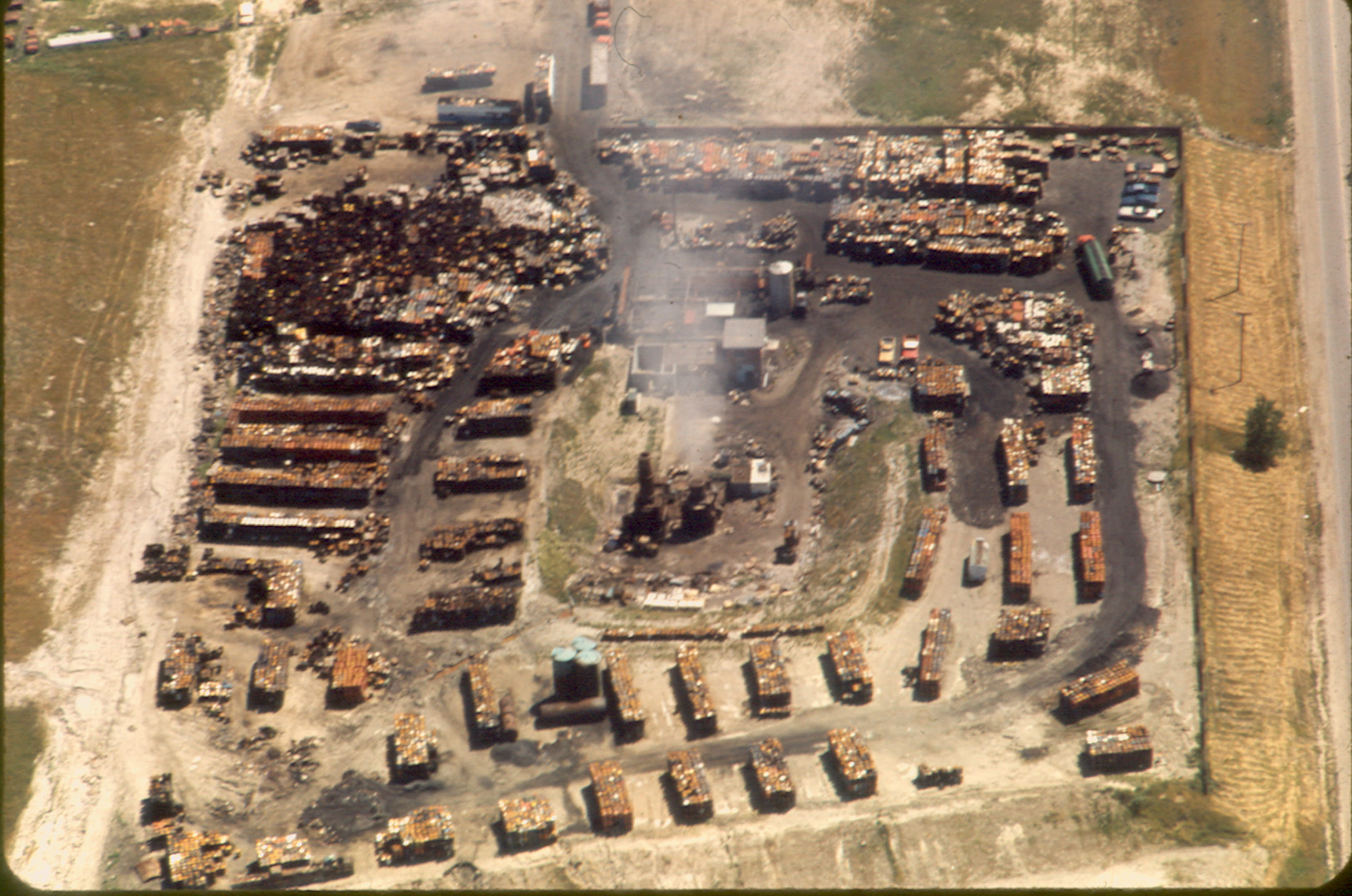Aerial view of Liquid Disposal