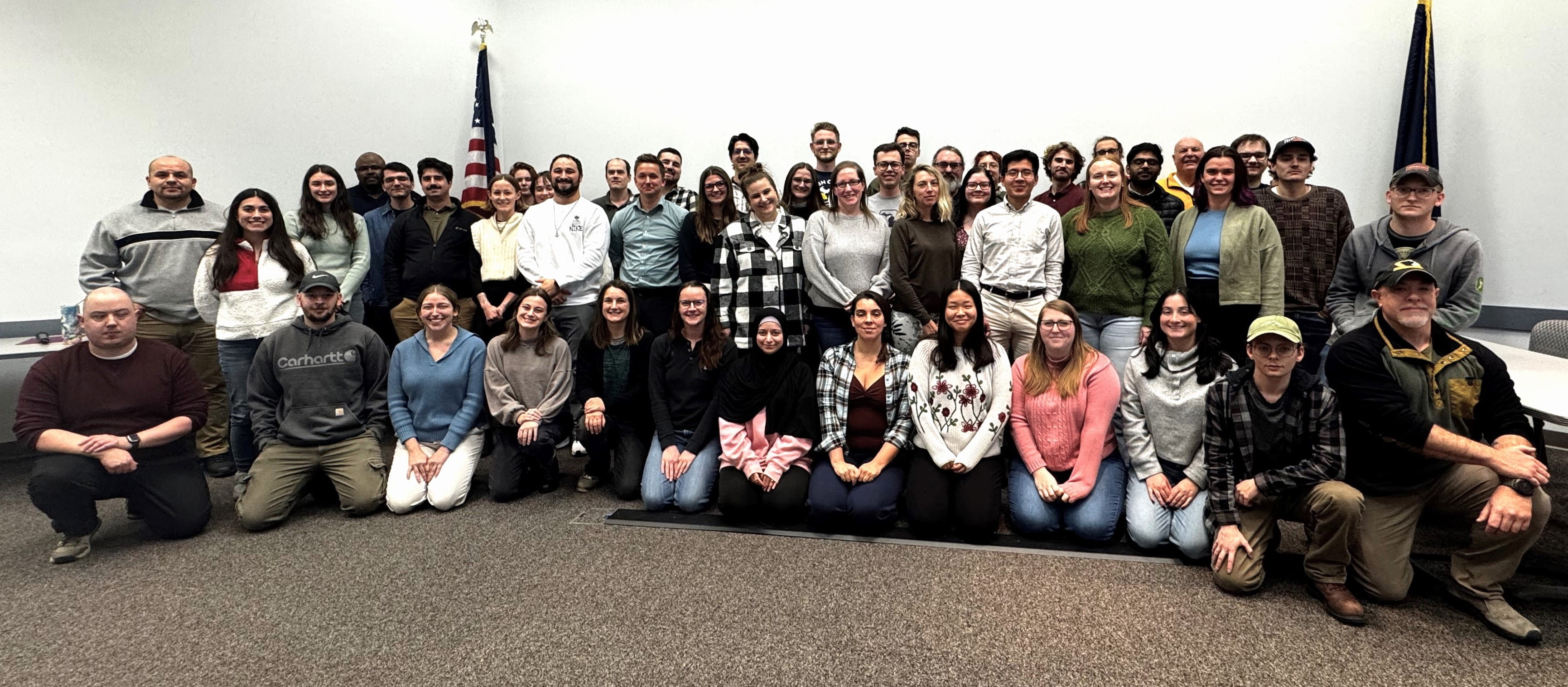 Group shot of attendees of the 2025 Air Quality Division’s Rules School.