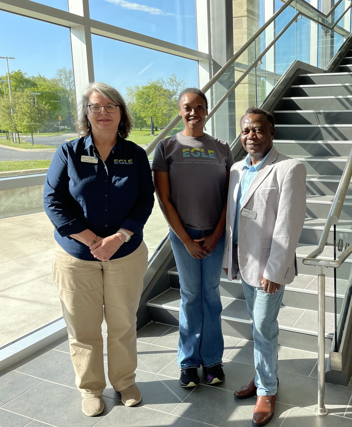 Air Quality staff attend event in Detroit during National Clean Air Month.