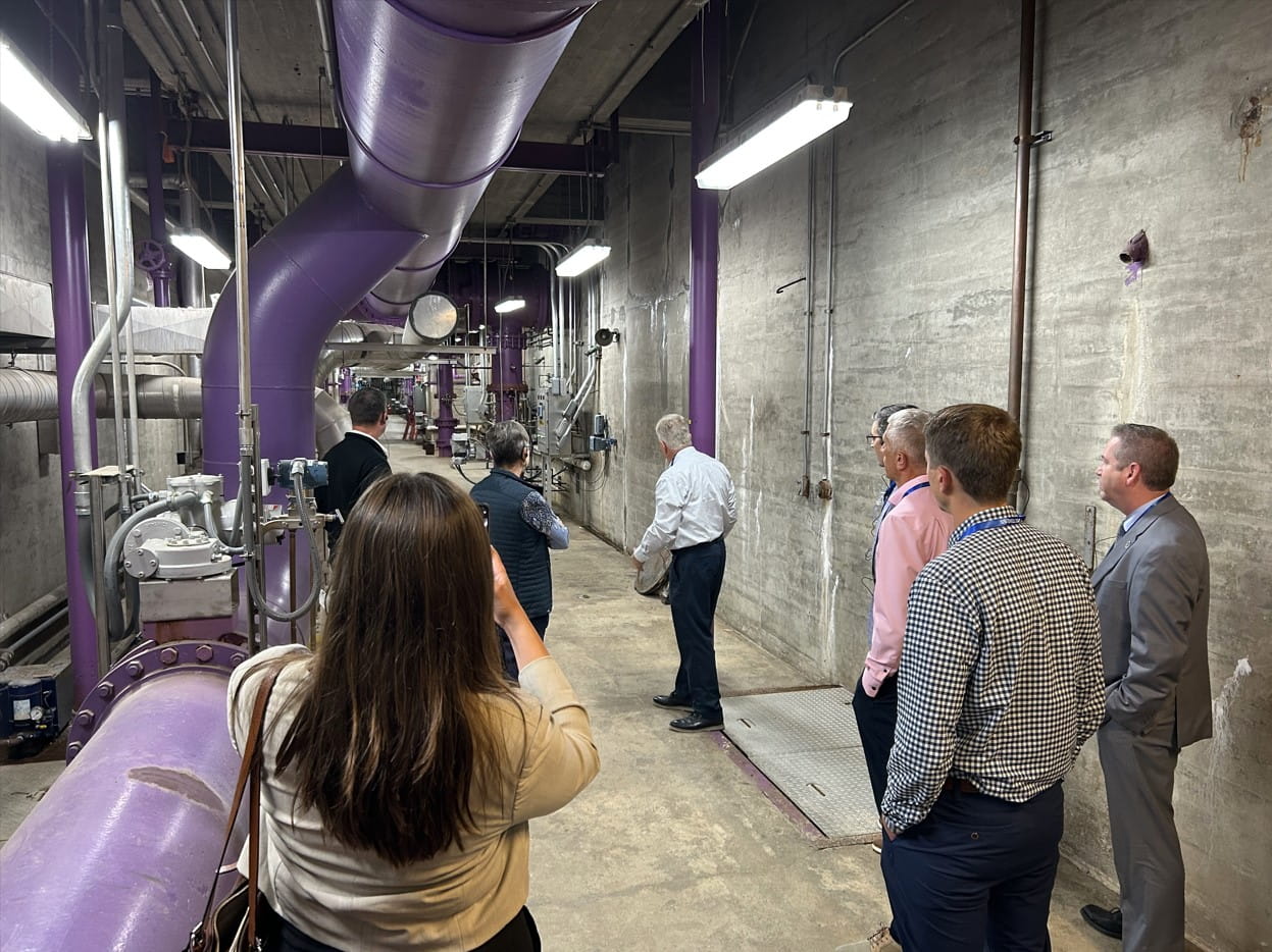 EGLE staff participated in the tour at the Lansing Board of Water and Light