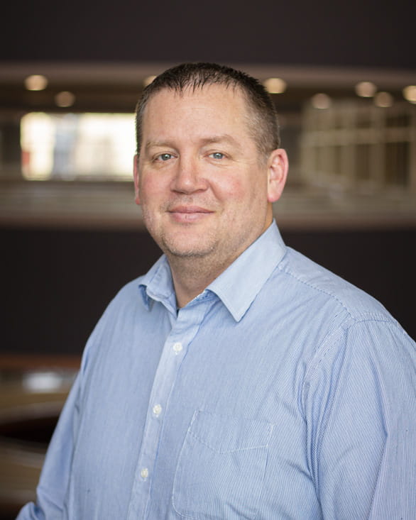 Headshot of the Water Resources Division Director, Jerrod Sanders.