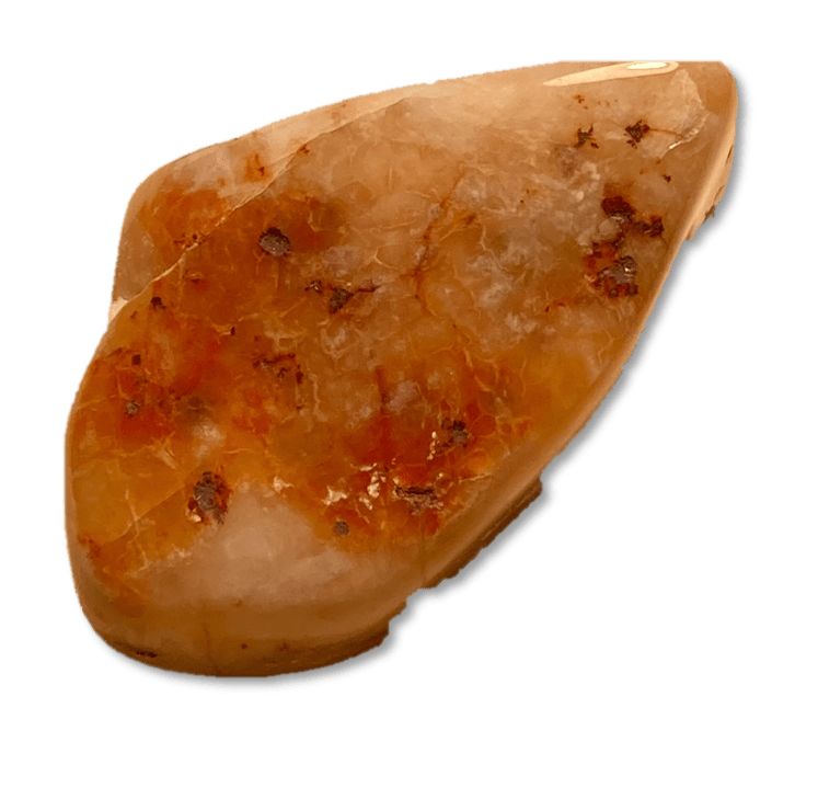 Not an agate – composed of chalcedony  and translucent but has no bands. Courtesy of Mary Ann St. Antoine.