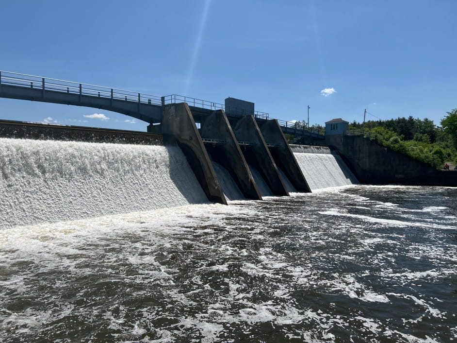 Holloway Dam in Genesee County