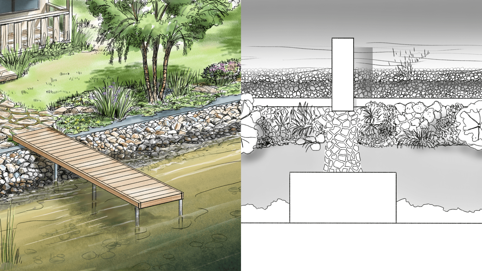 seawall replacement plans for inland lakes
