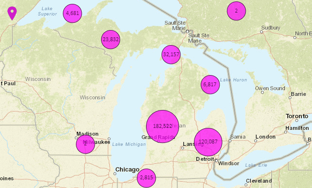 MiEnviro Site Map Explorer