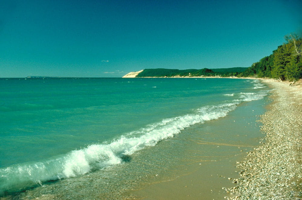 Lake Michigan shoreline