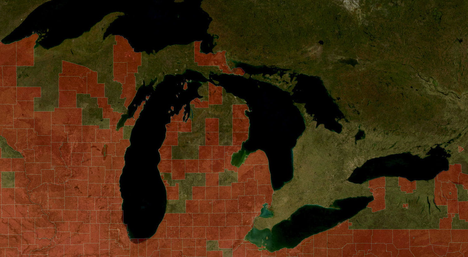 National Flood Insurance Program (NFIP) map coverage