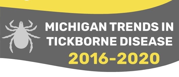 Michigan Trends in Tickborne Disease, 2016-2020