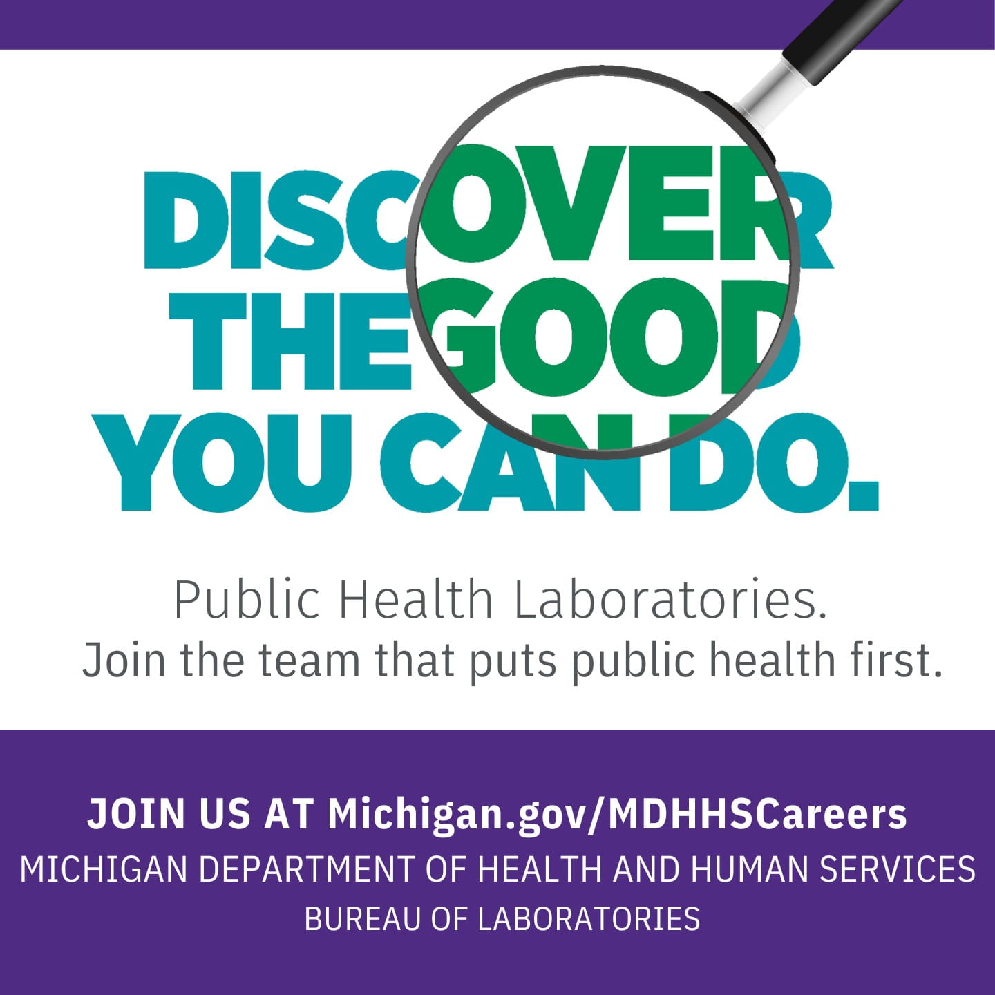 discover the good you can do at the mdhhs laboratory