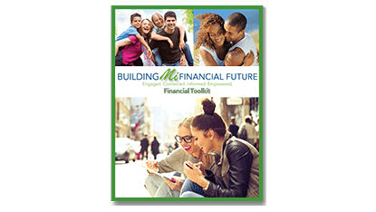 Download PDF version of the Building Mi Financial Future Financial Toolkit