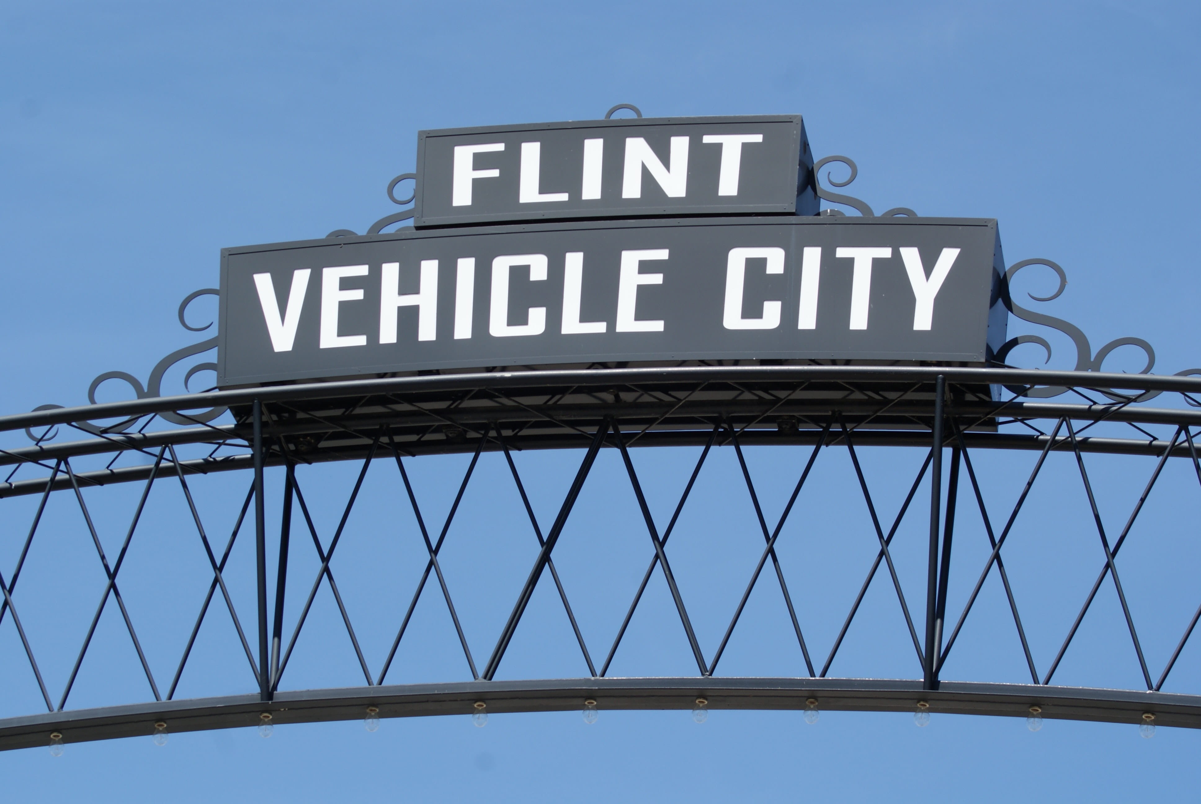 Flint Vehicle City Sign