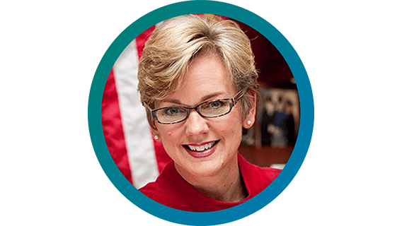 Headshot of Governor Jennifer Granholm.