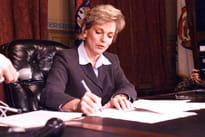 Jennifer M. Granholm signs Orders and Directives as first official act of her term