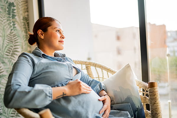 pregnant woman
